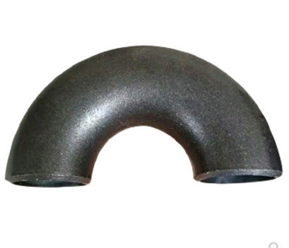 Sch40 Saf Dikişsiz Karbon Çelik Bükme Siyah Boyama Boru Bağlantısı