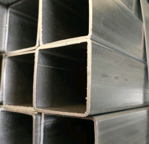 ASTM A500 Siyah İçi Boş Bölüm Çelik Boru Ms Karbon Çelik Kare Boru