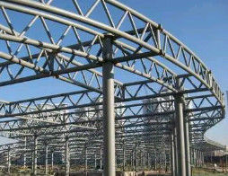 Prefabrik Metal Carport Çatı Makasları, Çelik Borulu Hafif Çelik Makas Q235