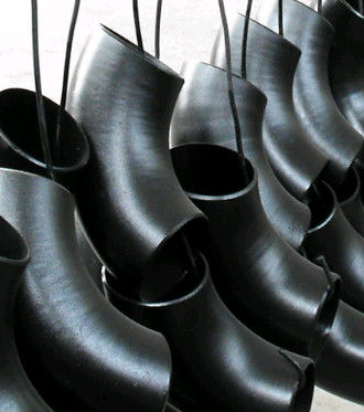 EN1092-1 Dikişsiz 90 Derece Boru Dirsek Karbon Çelik Buttweld Parçaları