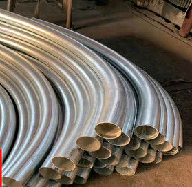 Uzun Yarıçaplı ASTM A234 Karbon Çelik Bükme 5D 90 Derece Çelik Boru