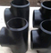 Dikişsiz Yüksek Basınç A234 WPB Karbon Çelik Boru Tee Siyah Boyama